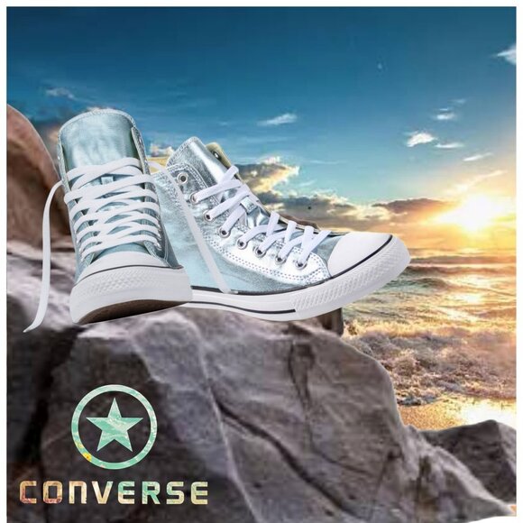 Converse Chuck Taylor Metallic High Top Sneaker - Picture 1 of 12